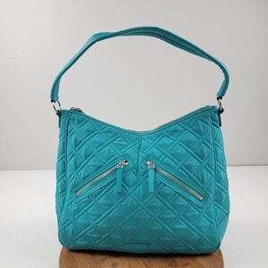 Vera Bradley Women's Bags Vera Bradley Vivian Hobo Bag In Turquoise Sea